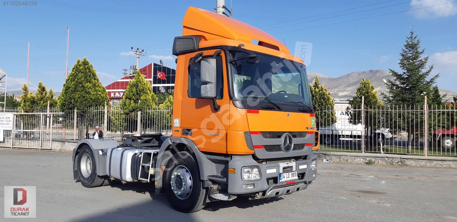 2014 MERCEDES BENZ ACTROS 1844 ÇEKİCİ
