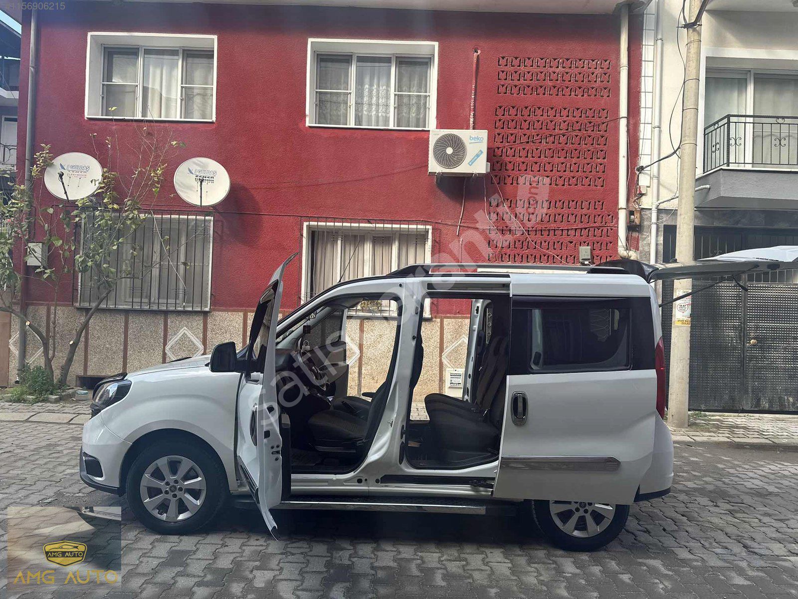 #DostaGider Otomobil ruhsatlı 7 kişilik 1.6 dizel 2019 Doblo