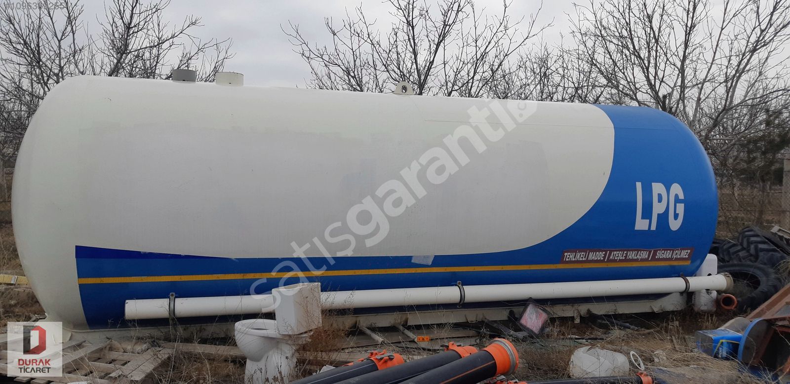 2010 MODEL ISISAN YAPILI LPG TANKI