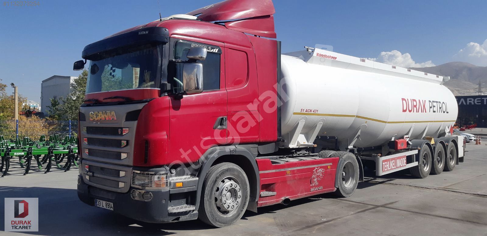 2011 G 420 EURO 5 SCANIA HATASIZ MOTOR YAPILI