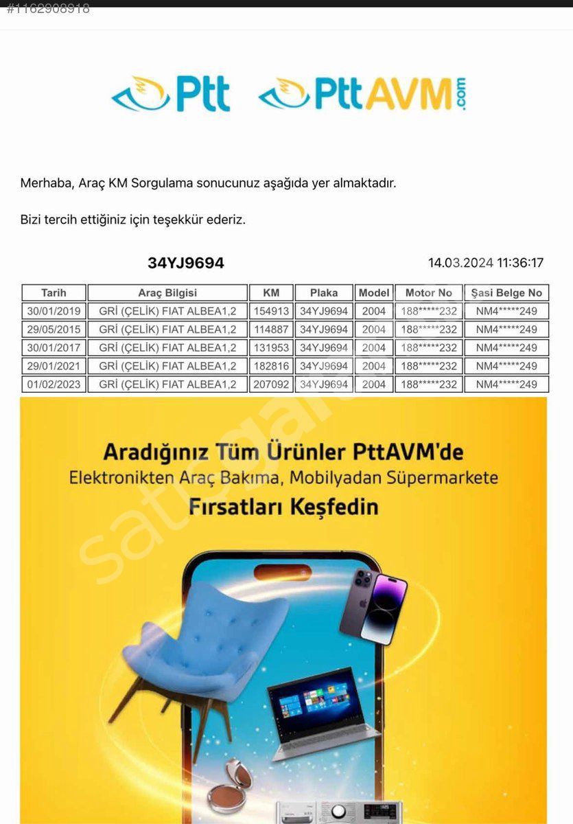 ATAY OTOMOTİVDEN 2004 ALBEA 1.2 KLİMALI ÇOK TEMİZ 225 BİN KMDE