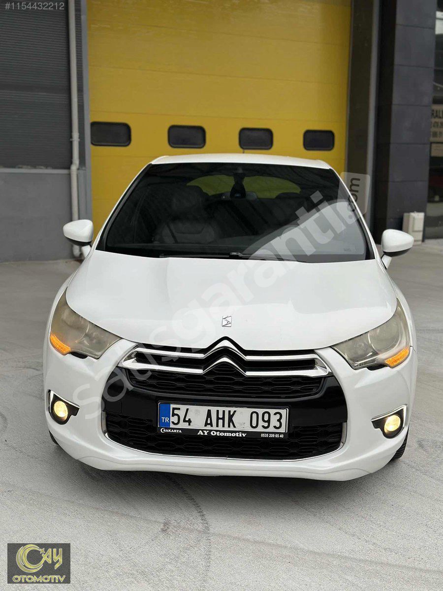 AY OTOMOTİV'den 2012 DS4 TAMAMINA KREDİ İMKANI