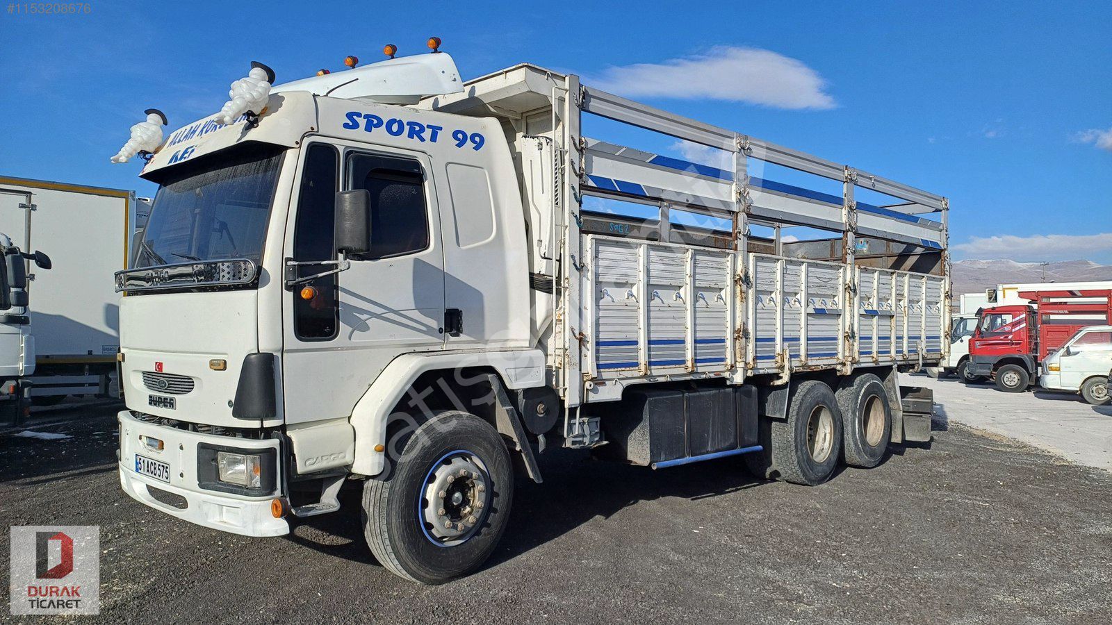 1999 2520 ŞAHİN BAKIŞLI FORD GARGO MOTOR YAPILI