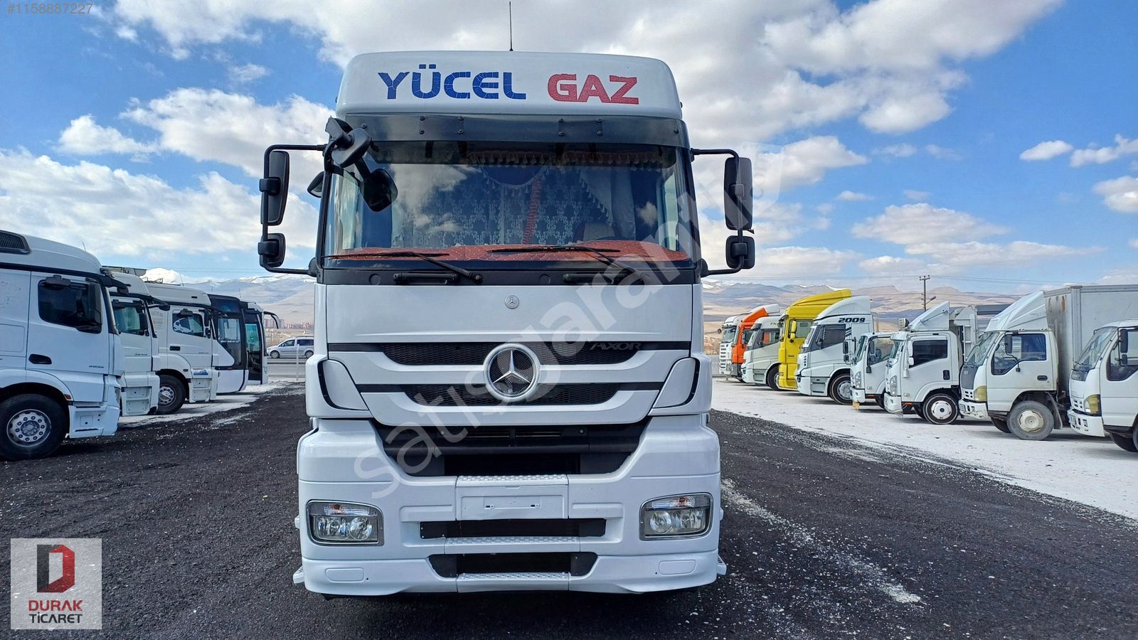 2011 3240 AXOR ROTERDARLI GAZ TANKERİNDEN ÇIKMA