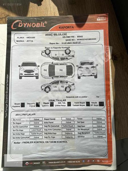 Acill satılık yetişen alır tertemiz Volkswagen jetta 133 km