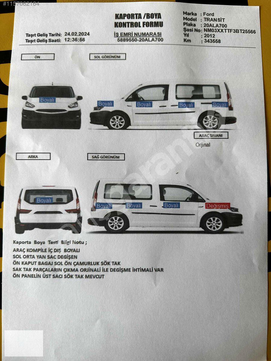 Acil yetişen alır klimalı arkadan çekerli ford transit 300 S
