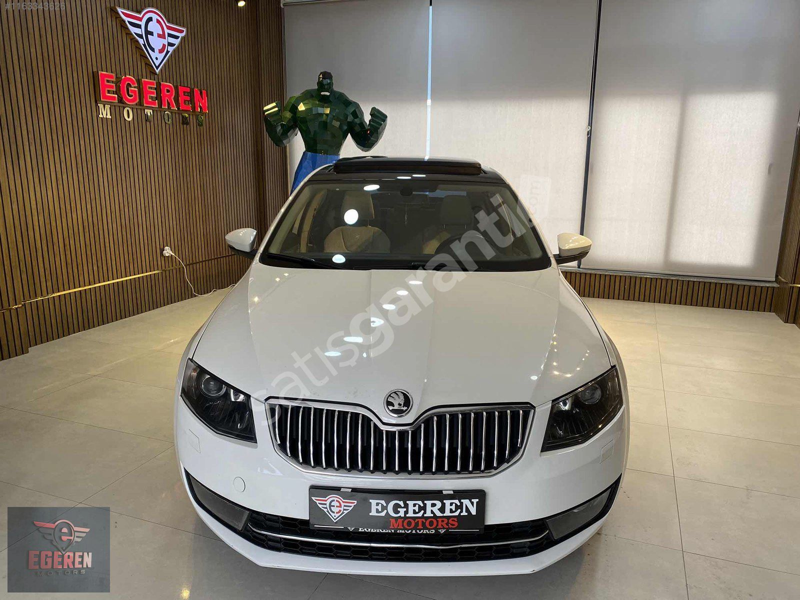 EGEREN MOTORS 30 DK KREDİNİZ HAZIR 2014 OCTAVİA ELEGANCE DSG 1.6