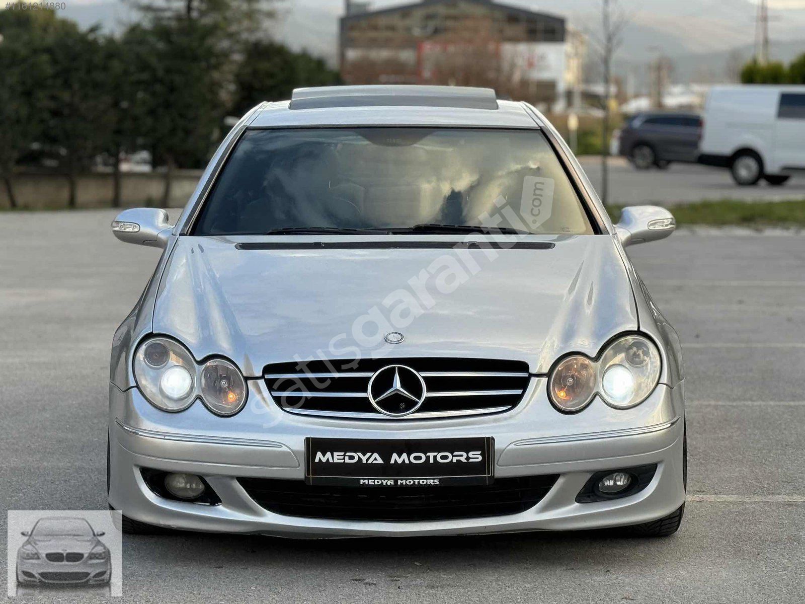 MEDYA MOTORS 2008 MERCEDES CLK200 KOMP.AVANTGARDE MAKYAJLI KASA