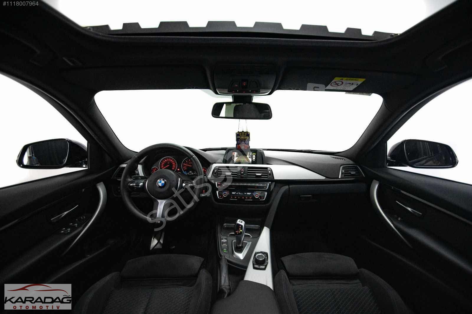 2017 3,18i M Plus ORİJİNAL FULL+FULL DEĞİŞENSİZ SUNROOF BAKIMLI