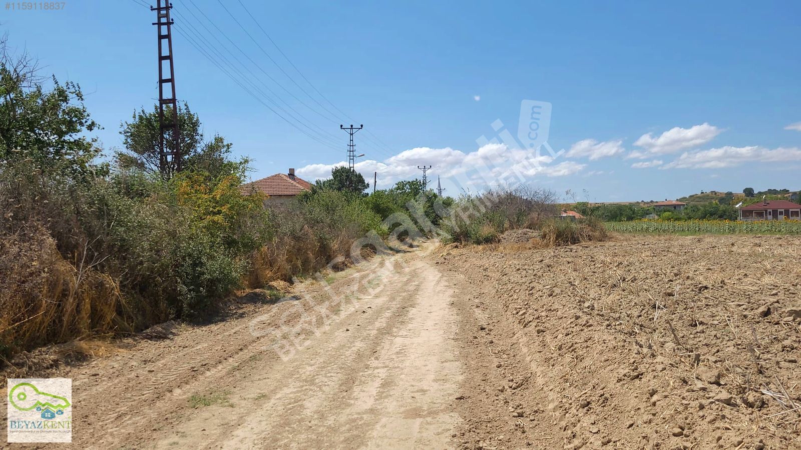 BABAESKİ CİĞDEMLİ 2,5 KAT İMARLI 1.881 M2 ARSA