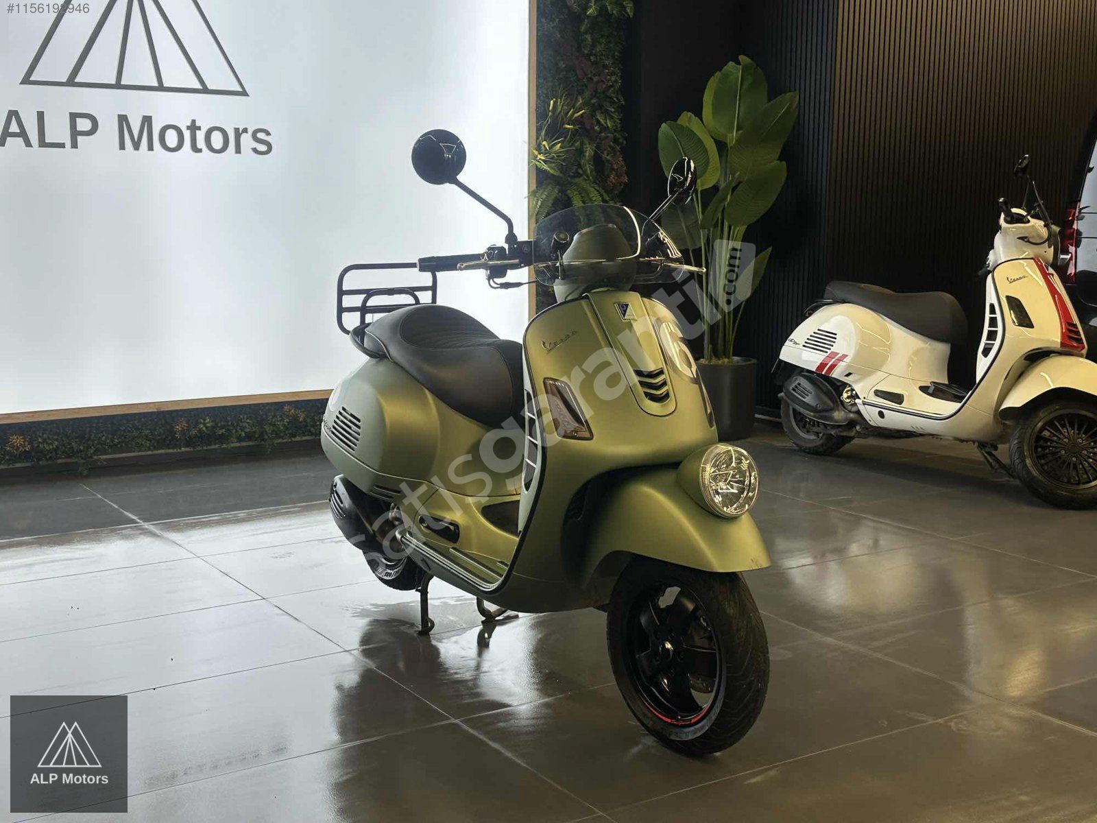 2018 VESPA GTV 300 SEİ GİORNİ +MAT YEŞİL +10.623KM