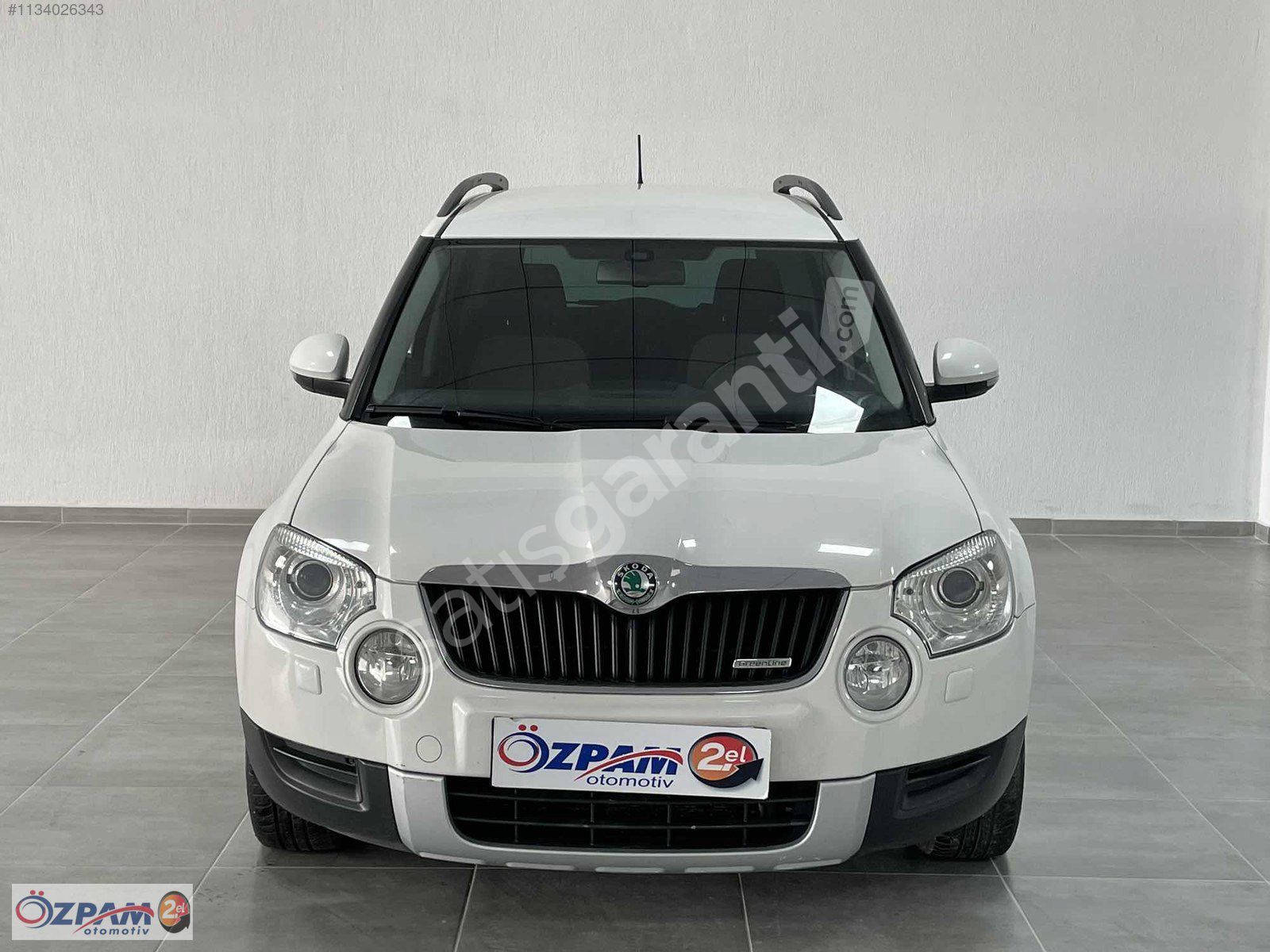 ÖZPAM 2.EL'DEN 2013 SKODA YETİ 1.6 TDI ELEGANCE GREENLİNE 105 BG