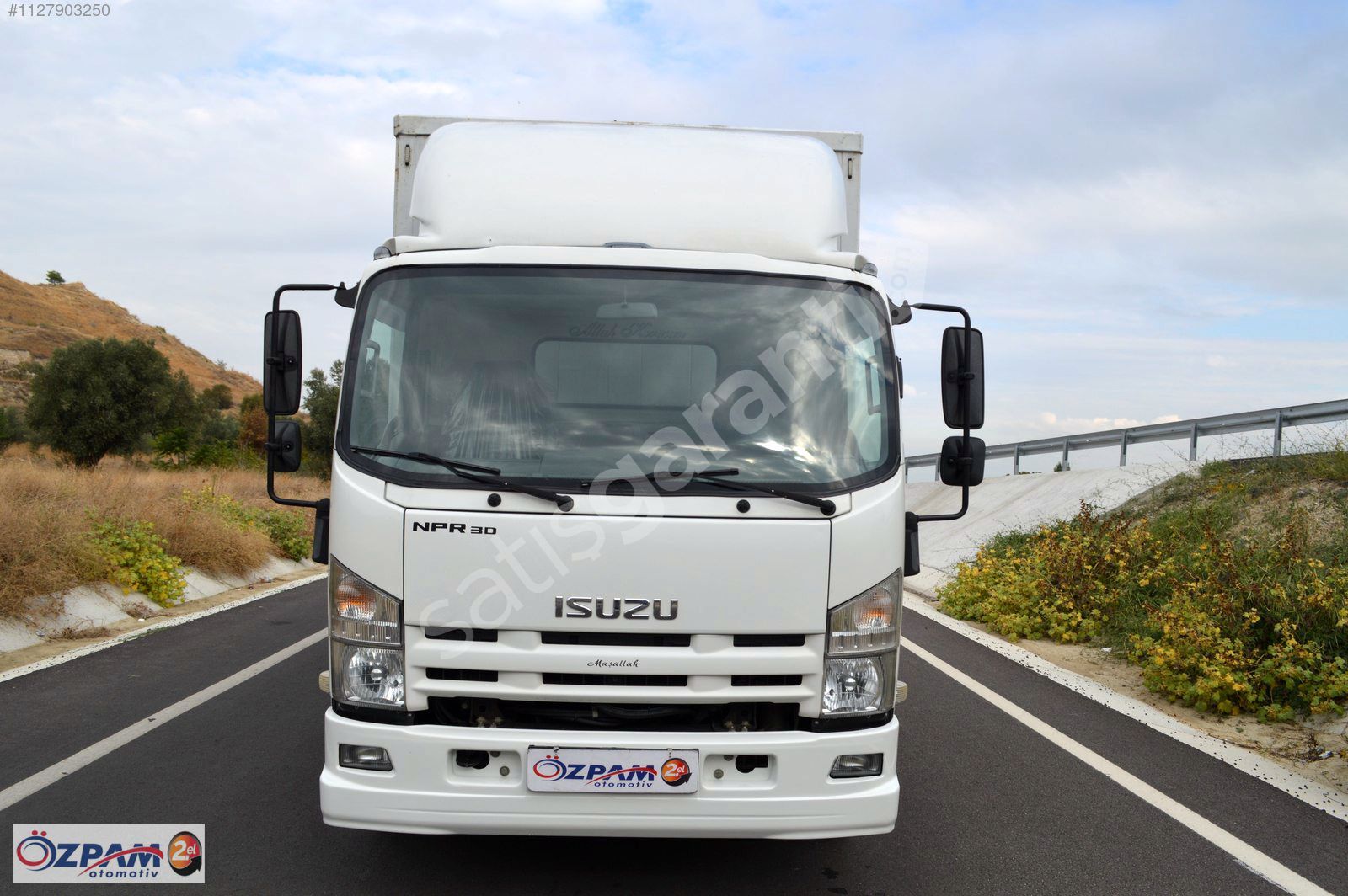 ÖZPAM 2.ELDEN 2014 ISUZU NPR 3D KAPALI KASA KAMYON