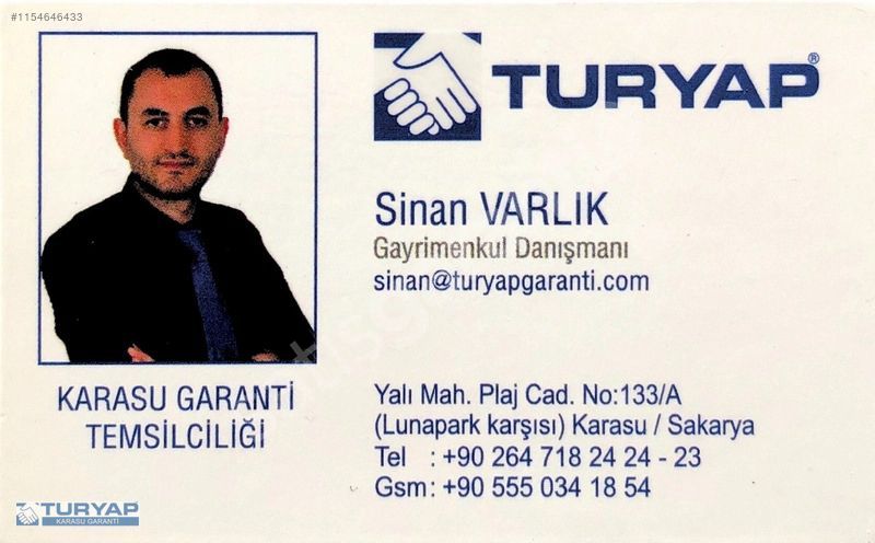 KARASU AKKUM MAHALLESİ'NDE SATILIK %40 KONUT İMARLI 1431 m2 ARSA