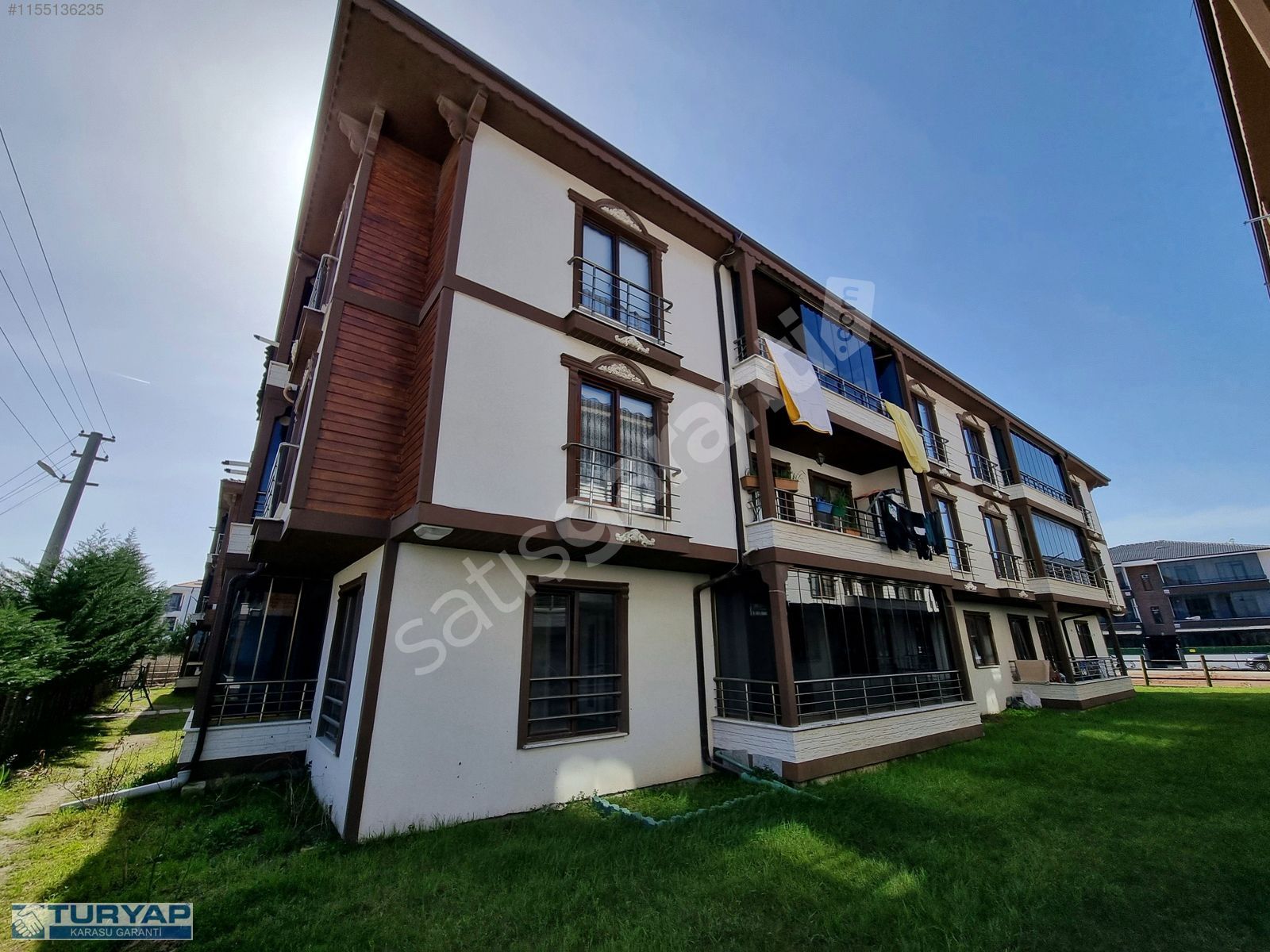 Karasu Merkez Kabakoz Mah.de Ayrı Mutfak Çift Balkon 3+1 Daire