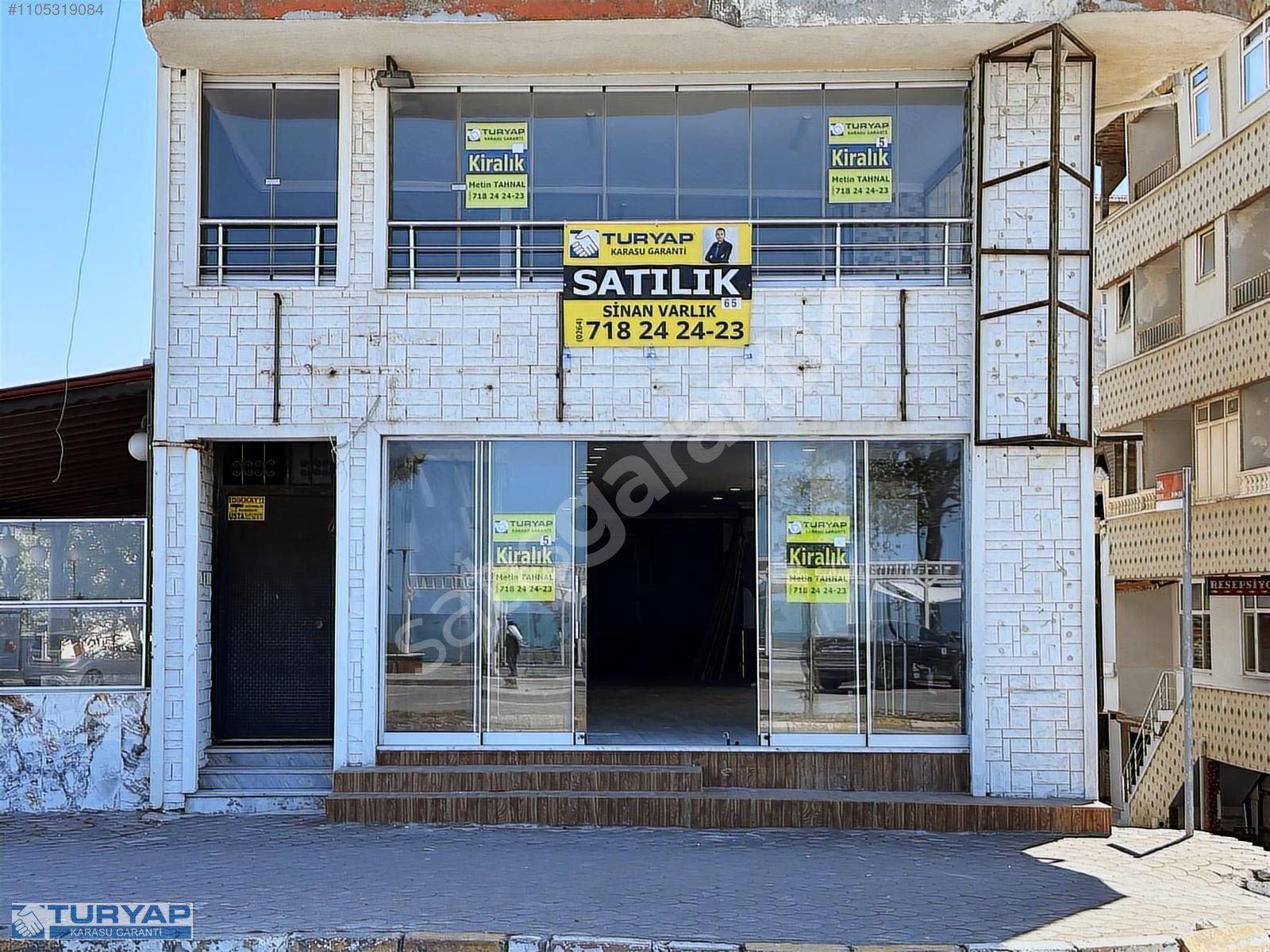 TURYAP SİNAN VARLIK'TAN SATILIK DENİZ MANZARALI 280 m2 İŞ YERİ