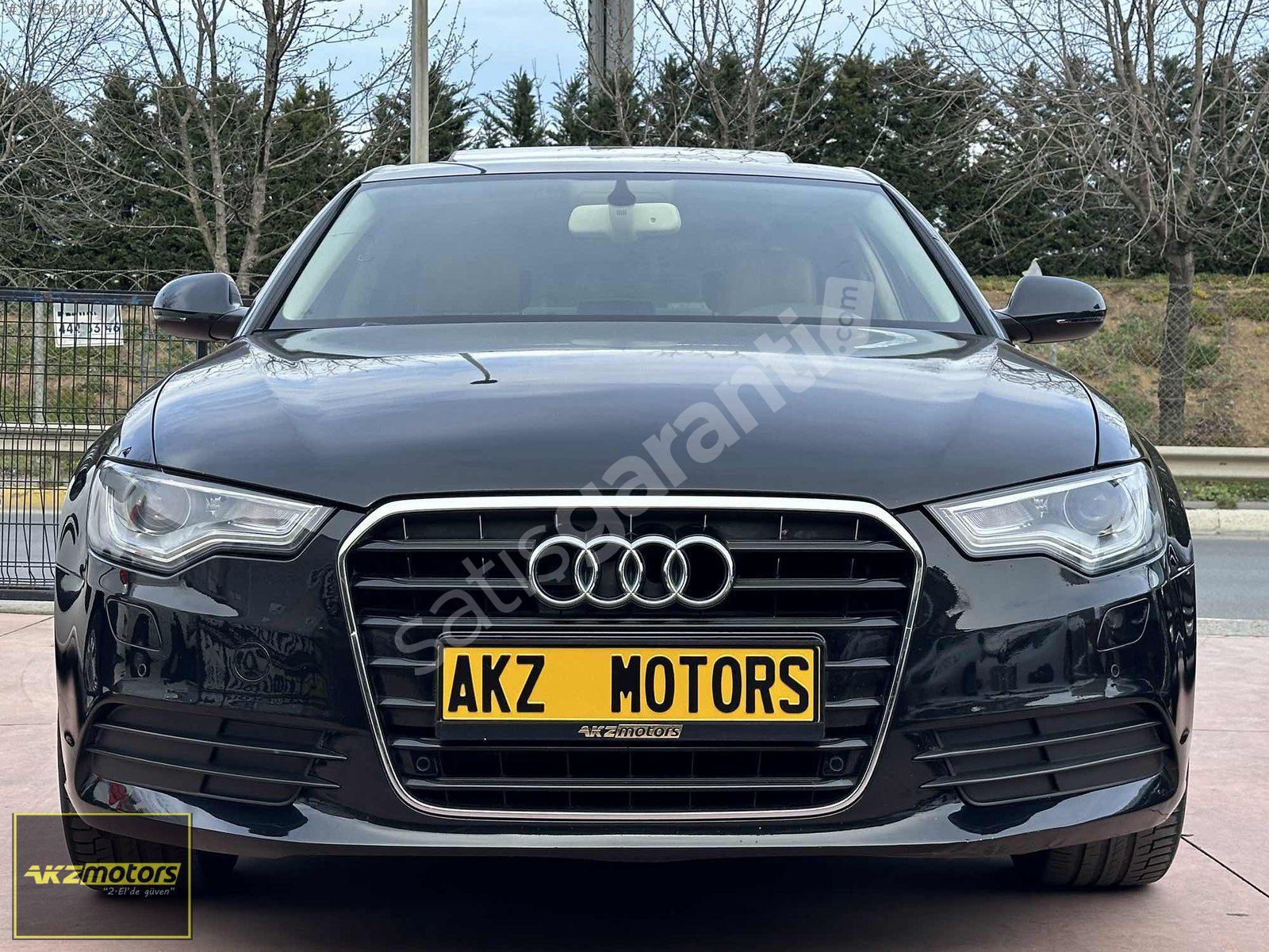 AKZ MOTORS DAN 2013 A6 2.0 TDİ 177 HP İÇİ BEJ SANRUF VAKUM BAYİ