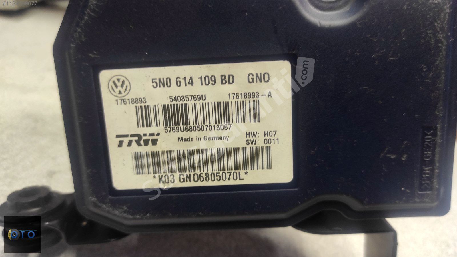VW TİGUAN 2.0 TDİ 4X4 ABS BEYNİ 5N0614109BD