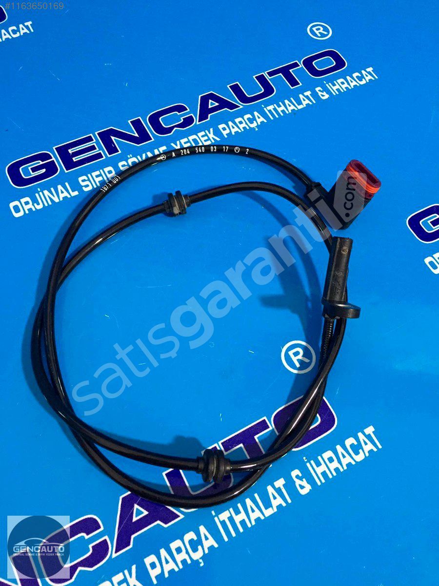 MERCEDES W204 C CLASS ABS SENSÖRÜ ARKA SÖKME ORJ OEM A2045400317