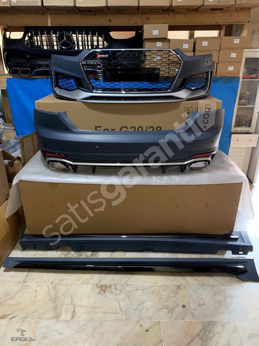 ERGÜL OTO_AUDİ A5 2017-2019 UYUMLU RS5 TAMPON SETİ
