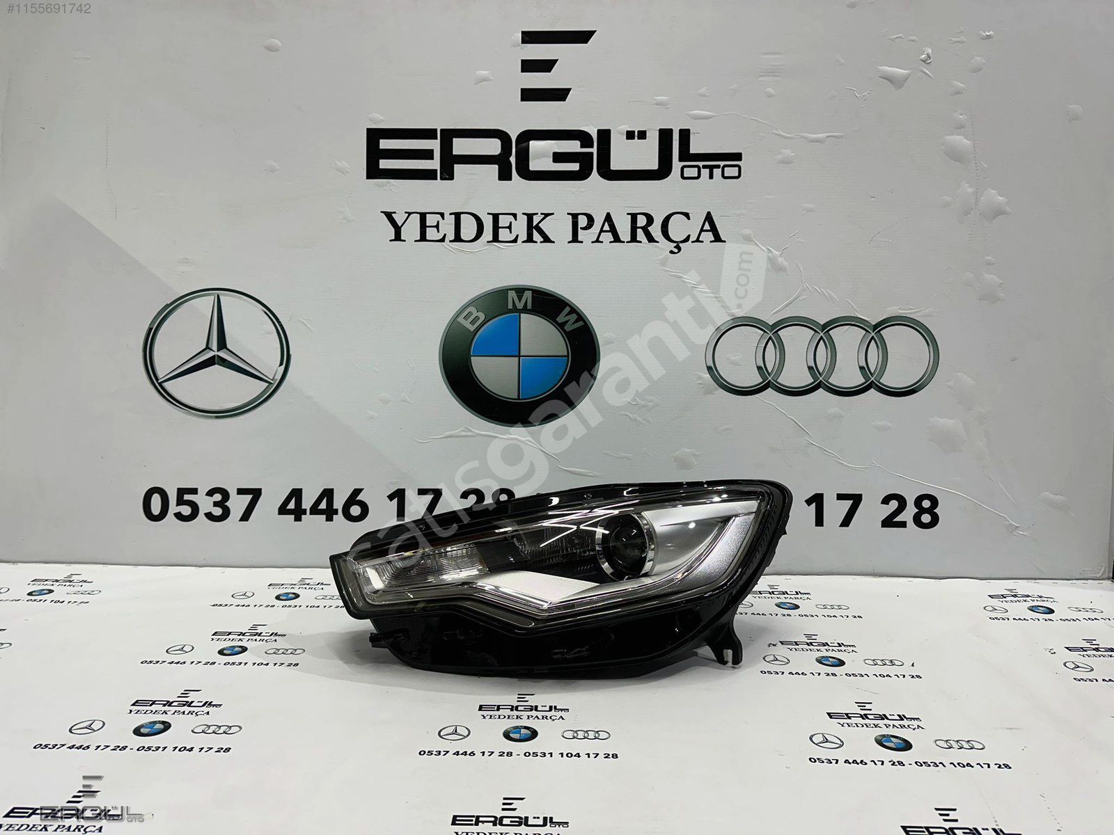 ERGÜL OTO-AUDİ A6 SOL FAR 4GD941005 SIFIR ORJİNAL