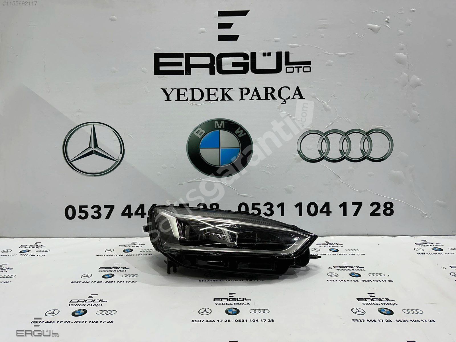 ERGÜL OTO-AUDİ A5 SAĞ FAR SIFIR 8W6 941 034D