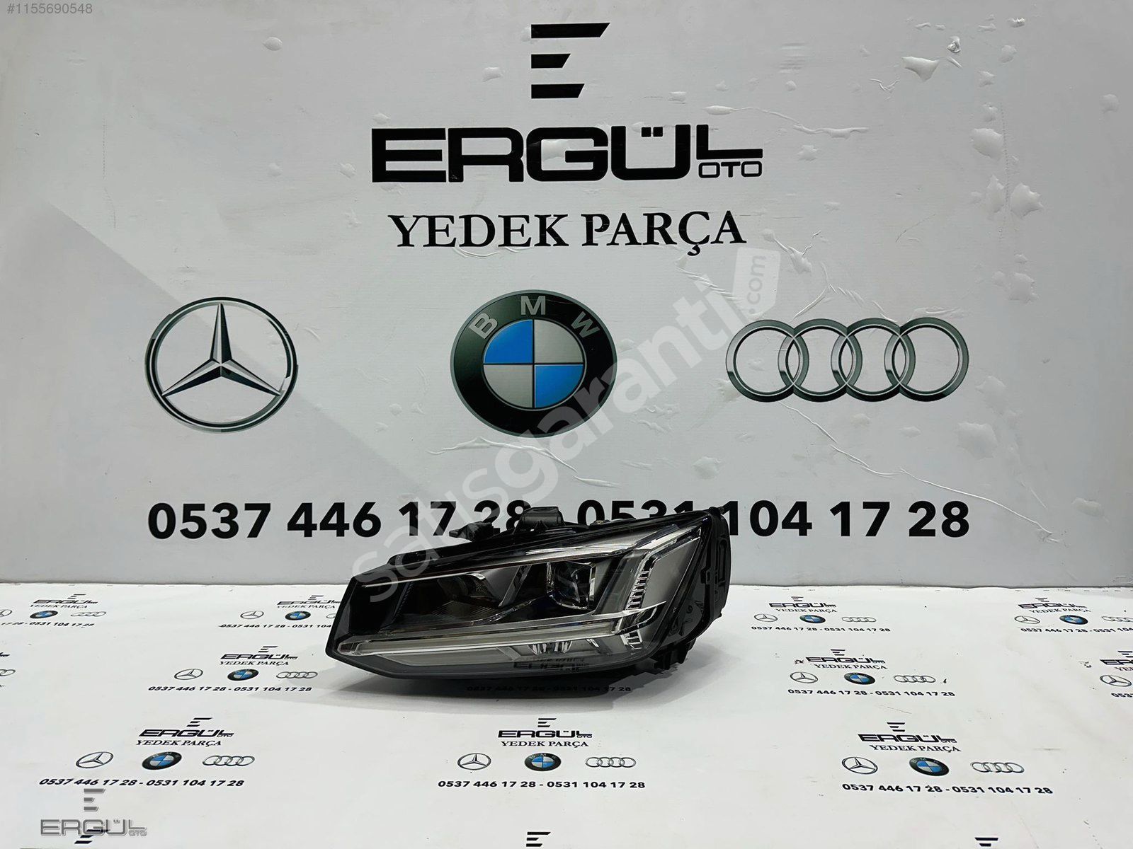 ERGÜL OTO-AUDİ Q2 SOL FAR SIFIR ORJİNAL 17-20