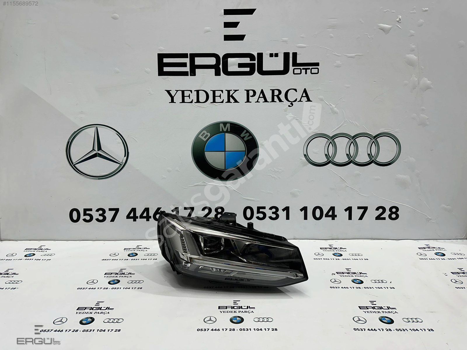 ERGÜL OTO-AUDİ Q2 SAĞ FAR SIFIR ORJİNAL 17-20