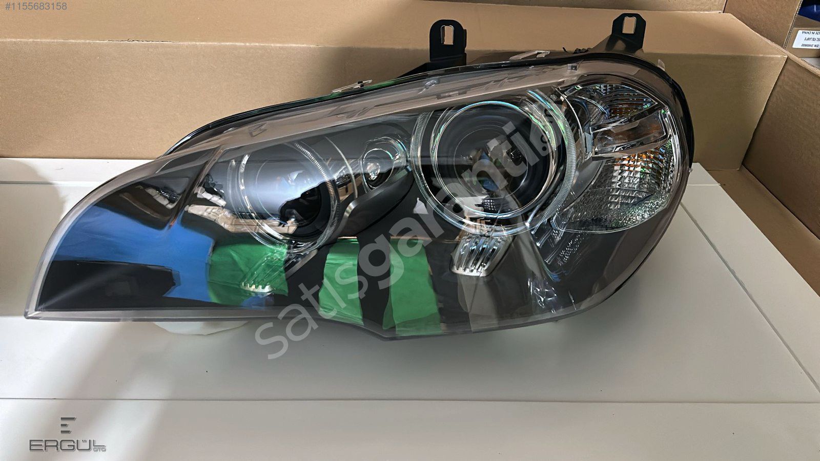 ERGÜL OTO-BMW X5 E70 SOL ÖN FAR SIFIR 10-13
