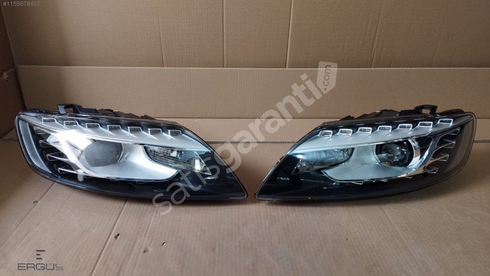 ERGÜL OTO-AUDİ Q7 FAR TAKIMI SIFIR AFSLİ