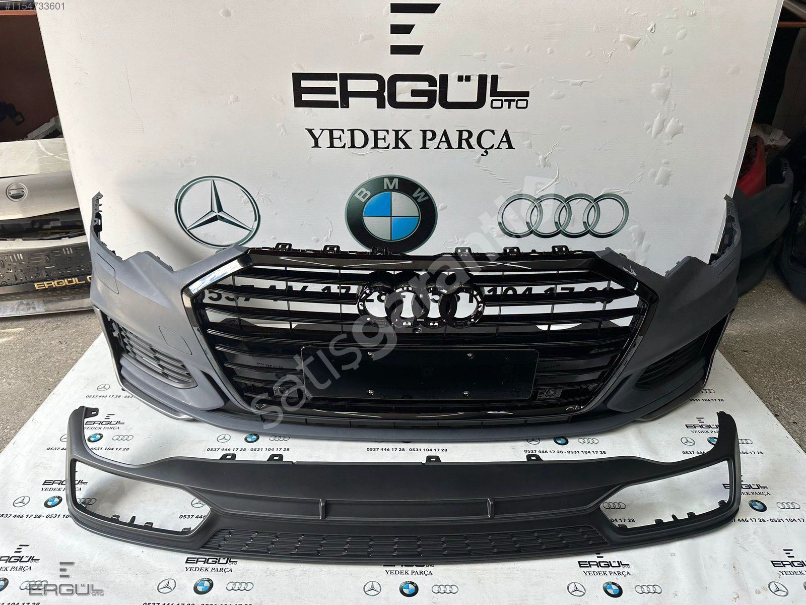 ERGÜL OTO-AUDİ A6 2019-2022 ÖN TAMPON+DİFİZÖR SIFIR