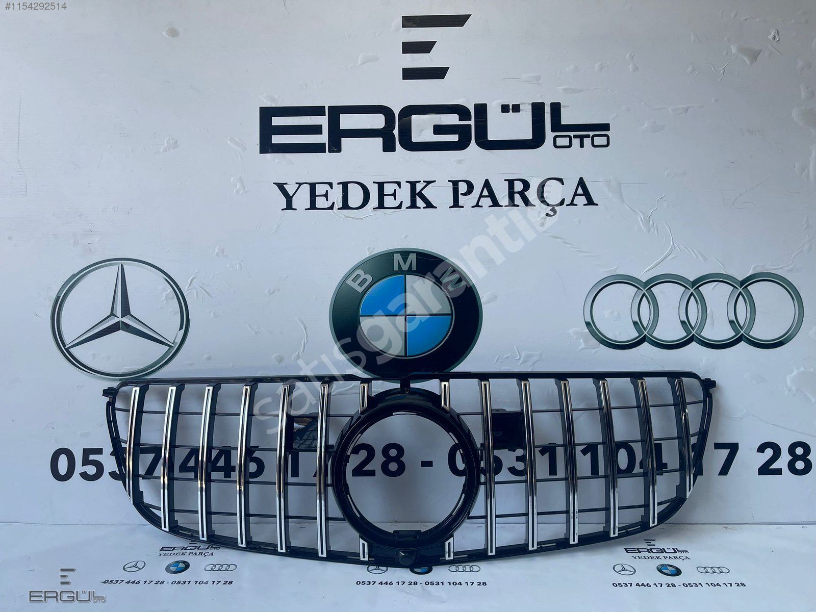 ERGÜL OTO-MERCEDES X166 GT SILVER PANJUR SIFIR