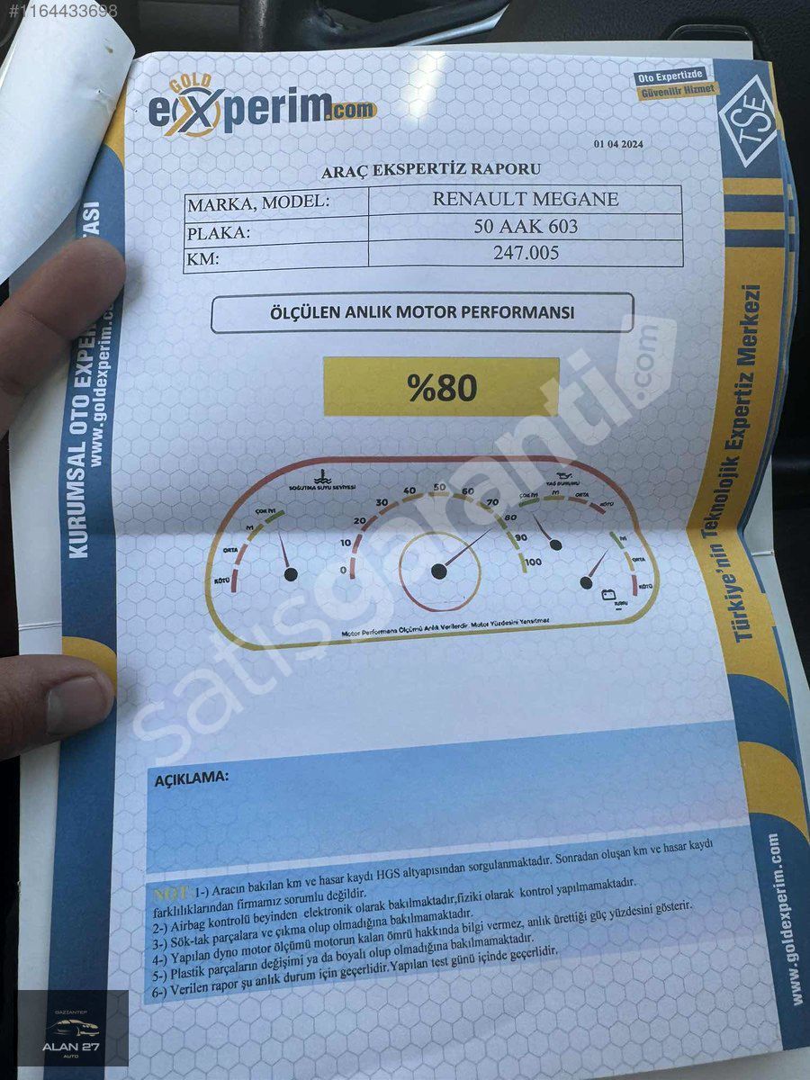 ÇETİN AUTO'DAN HATASIZ MEGANE OTOMATİK