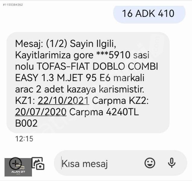 ÇETİN AUTO'DAN HATASIZ TR EN UYGUN ARACI