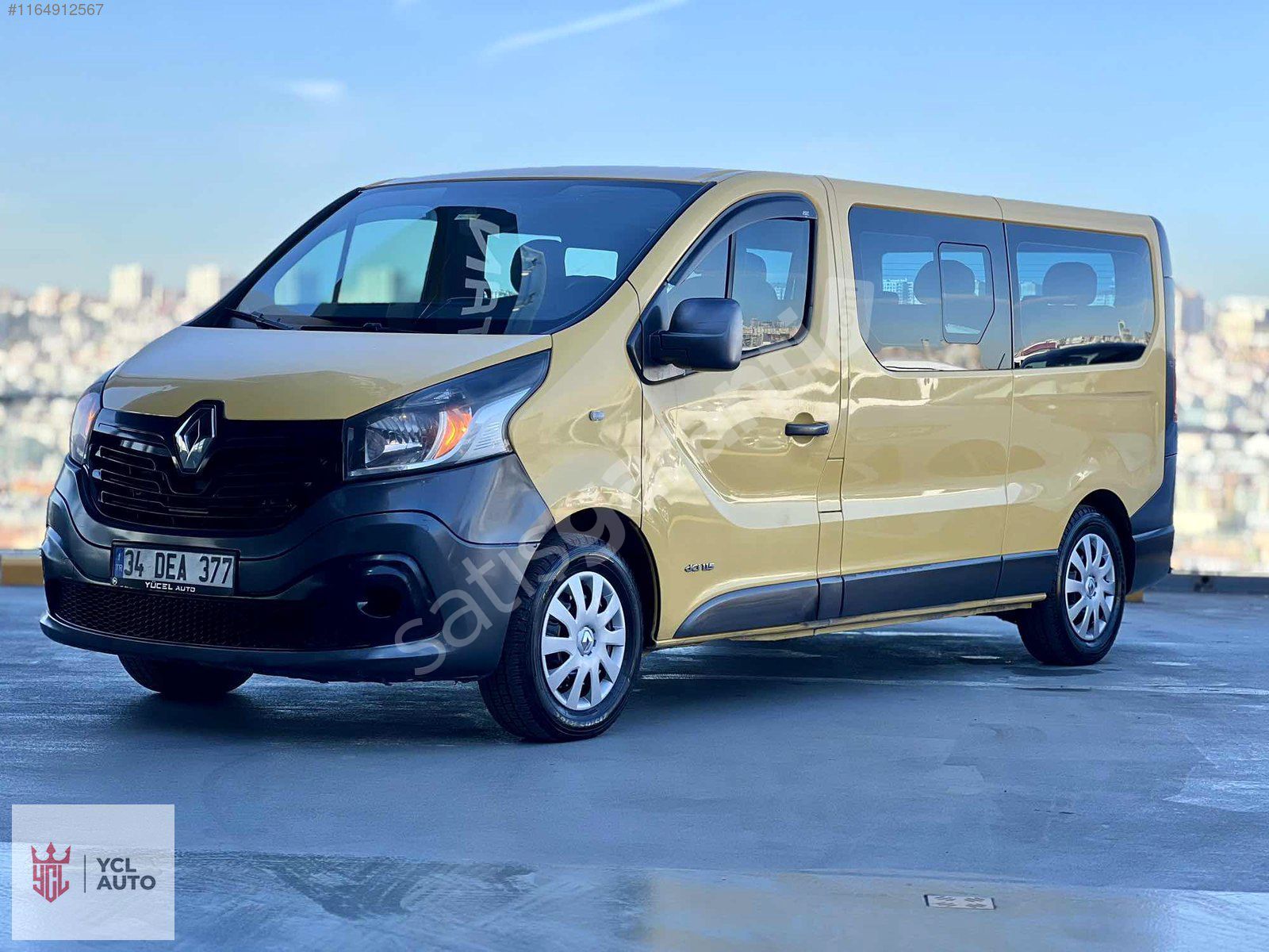 DEĞİŞENSİZ KAZASIZ OTOMOBİL RUHSATLI 8+1 RENAULT