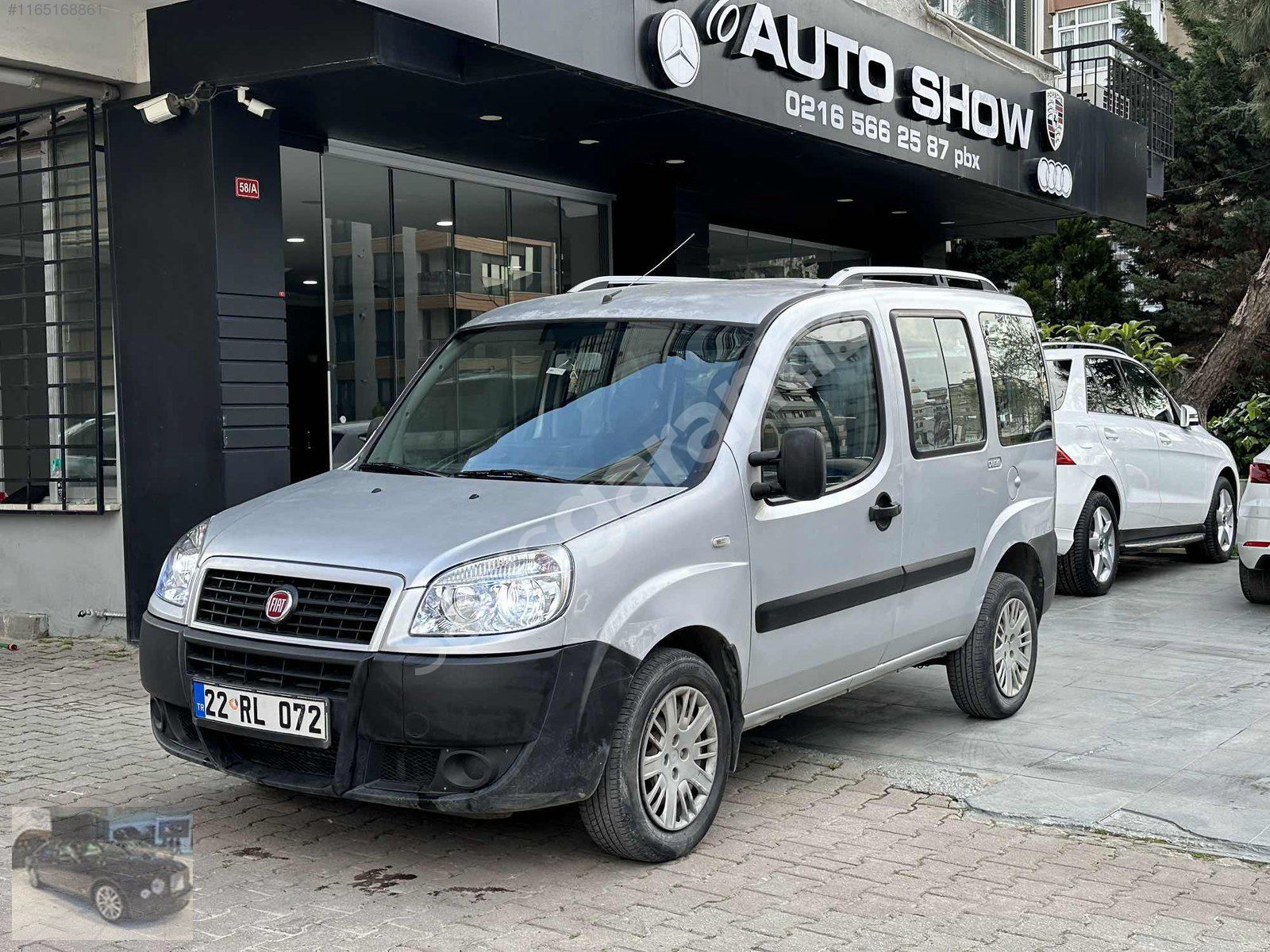 AUTO SHOW_FİAT DOBLO 1.3 MULTİJET KLİMA ÇEKİ DEMİRLİ HATASIZ