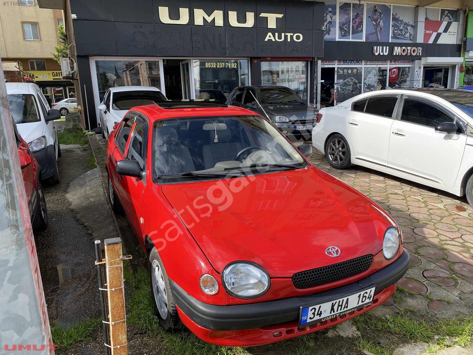 TOYOTA COROLLA 1.3 TERRA SUNROOFLU EMSALSİZ