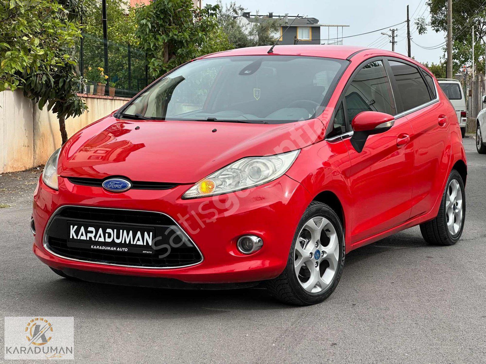 KARADUMAN'dan Orjinal ''87.000 Km'' Titanium Kırmızı Ford Fiesta