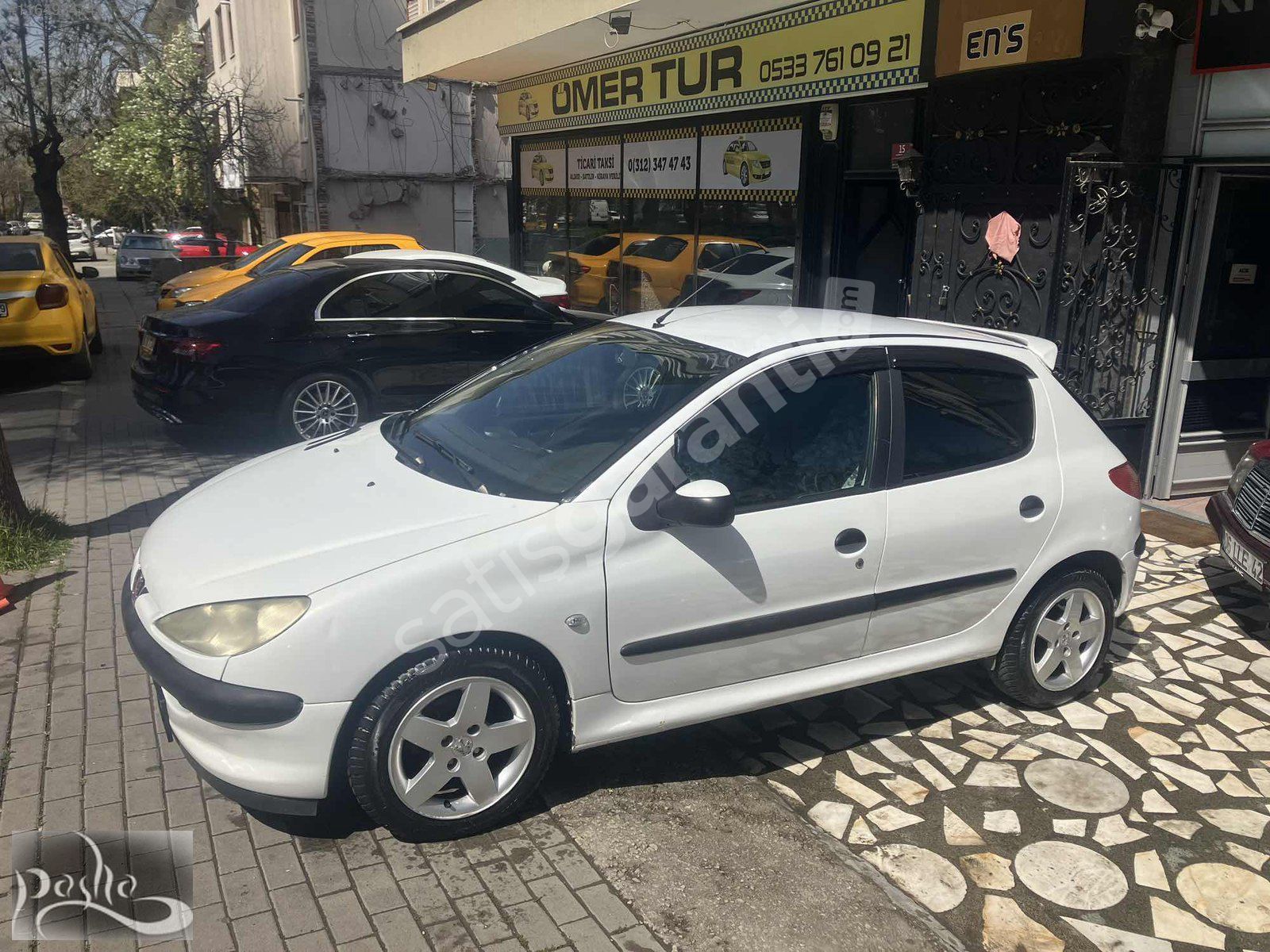 99 PEUGEOT 206 1.4 XR BEYAZ DEĞİŞENSİZ HATASIZ ÇOK TEMİZ