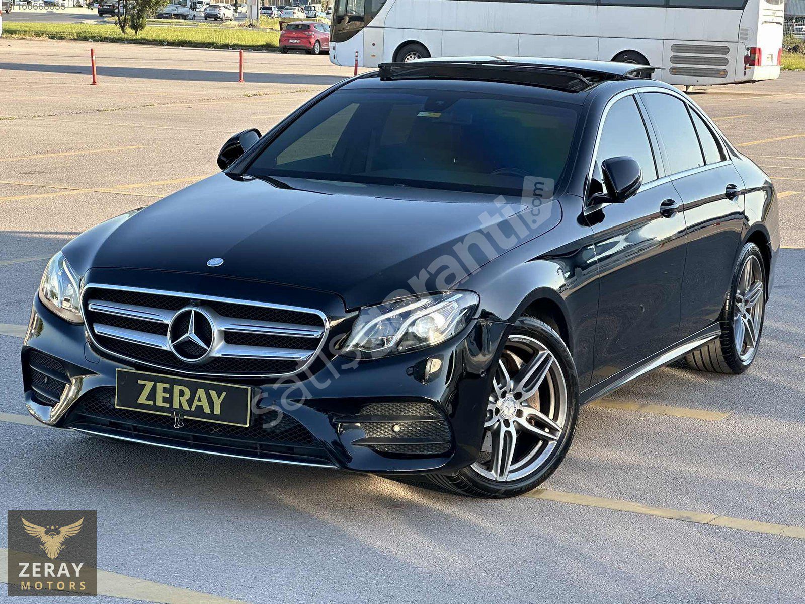 ZERAY dan E200 AMG+BURMESTER+5BÖLGE+VAKUM+PERDE+CAMTVN+HAFIZA+