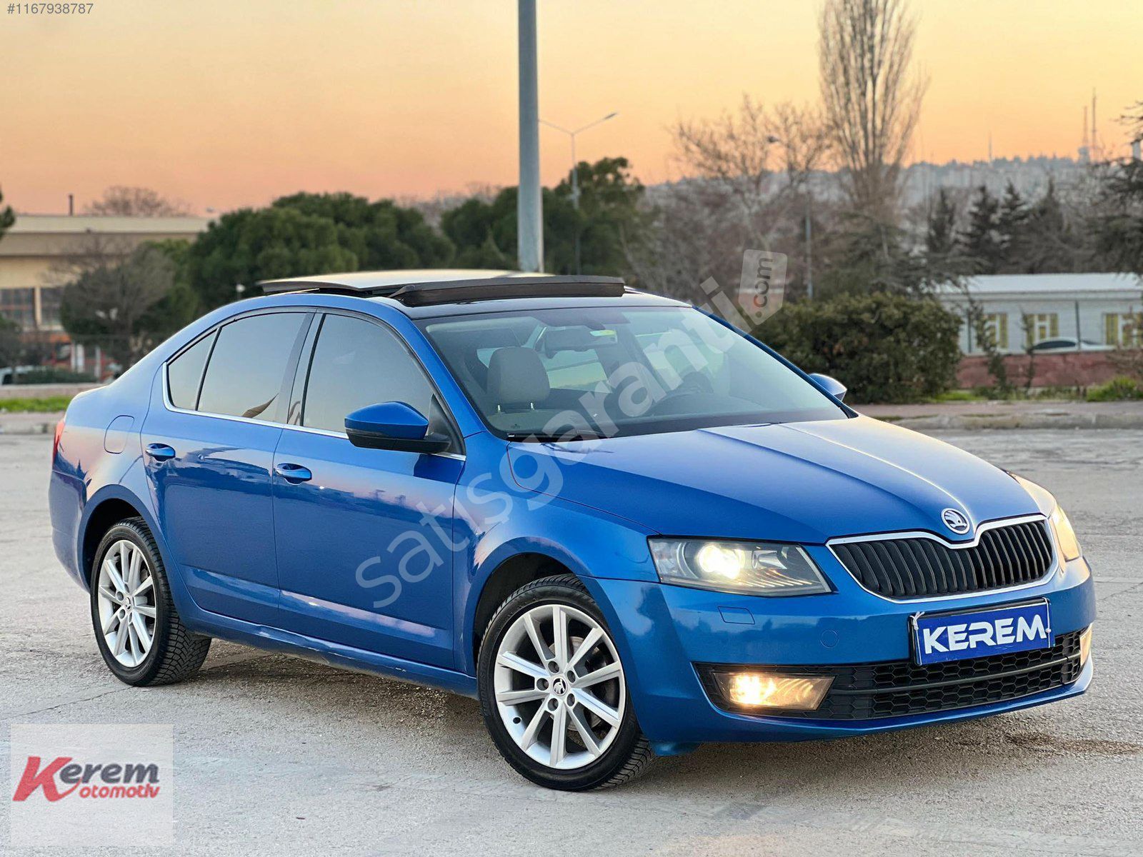 2015 OCTAVİA DSG STYLE CR CAM TAVAN BOYASIZ AYARINDA 165 BİN'DE