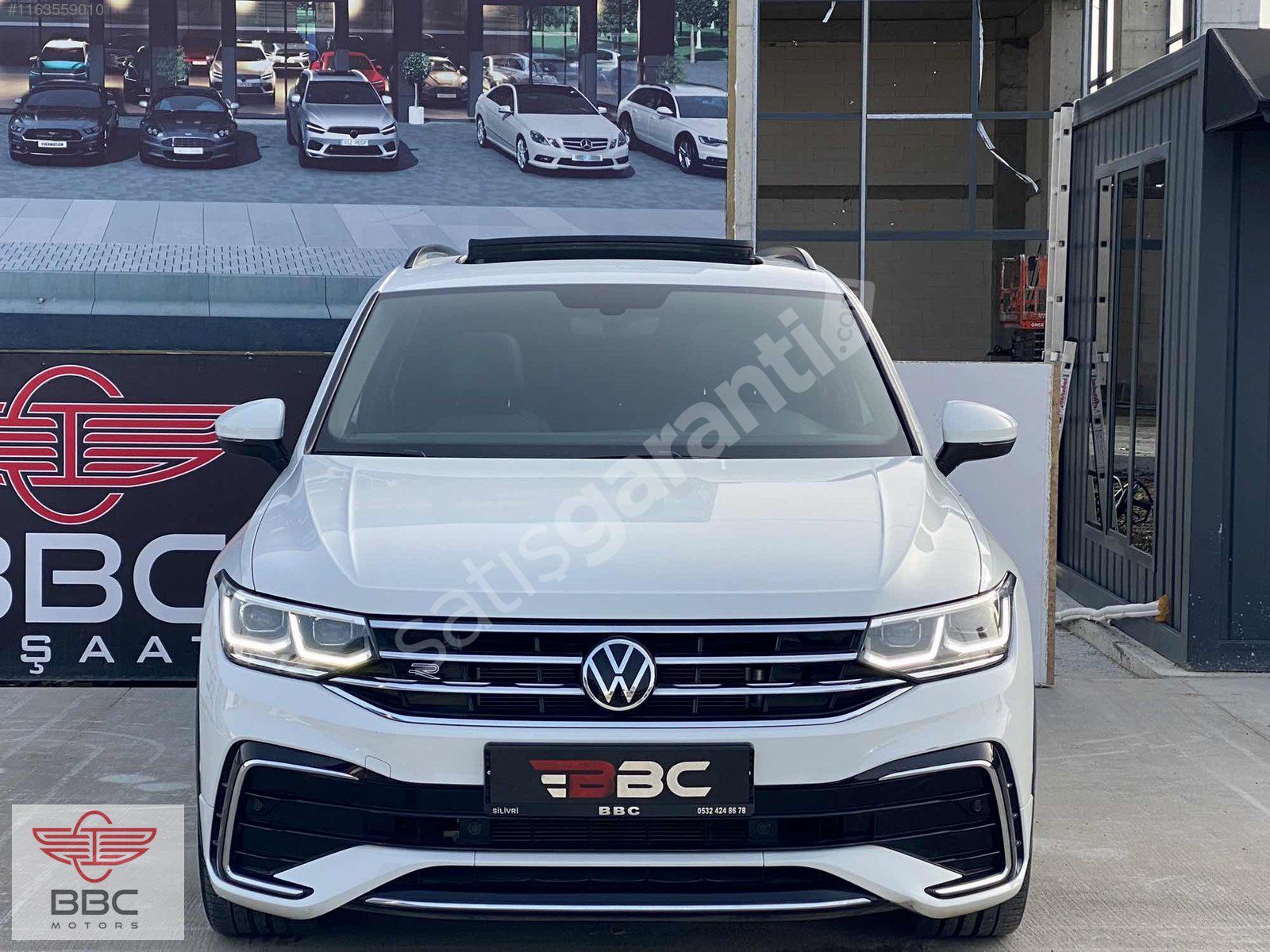 BBC MOTORS 2022 HATASIZ VW TİGUAN R-LİNE FULL DONANIM 34 BİN KM