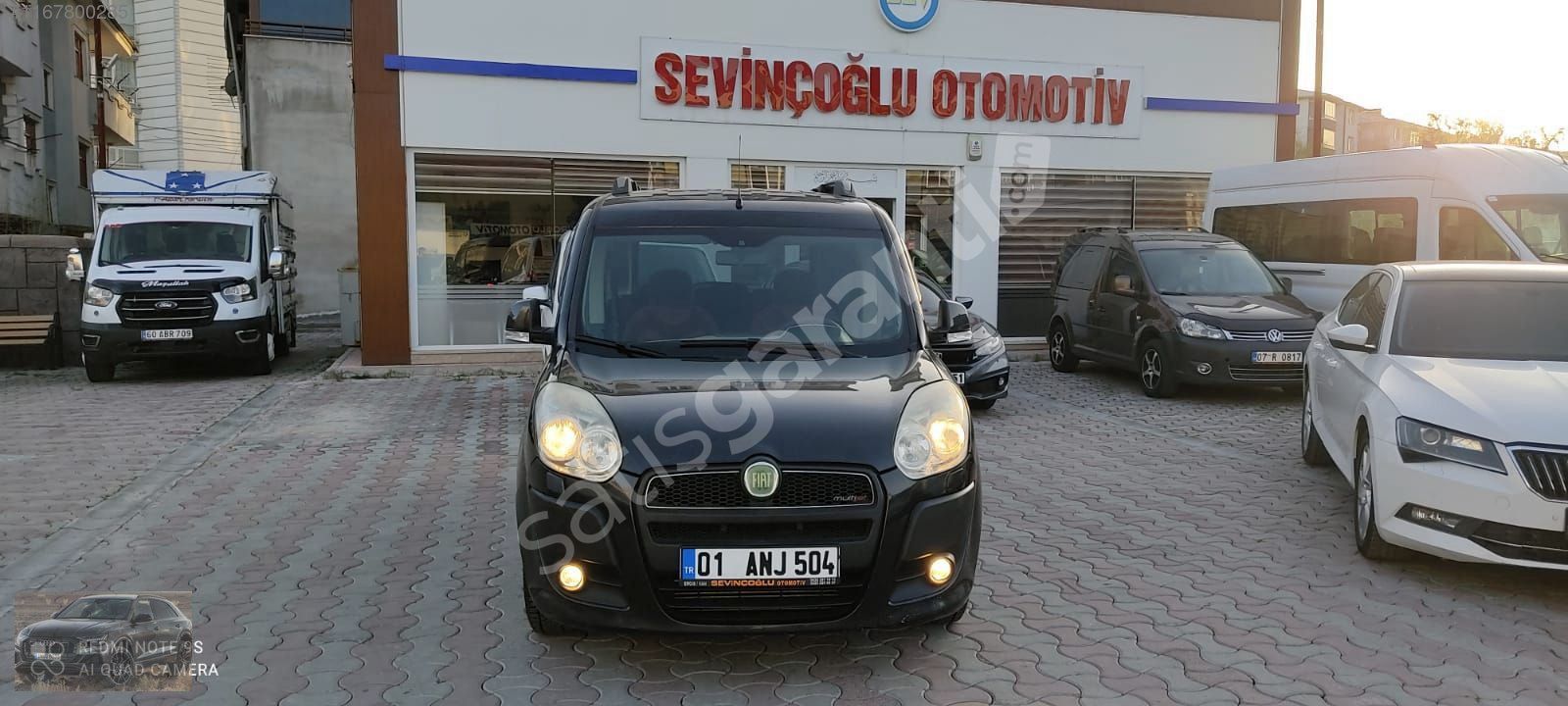 SEVİNÇOĞLU OTOMOTİVDEN 2012 MODEL FİAT DOBLO 1.3 MULTİJET PREMİY
