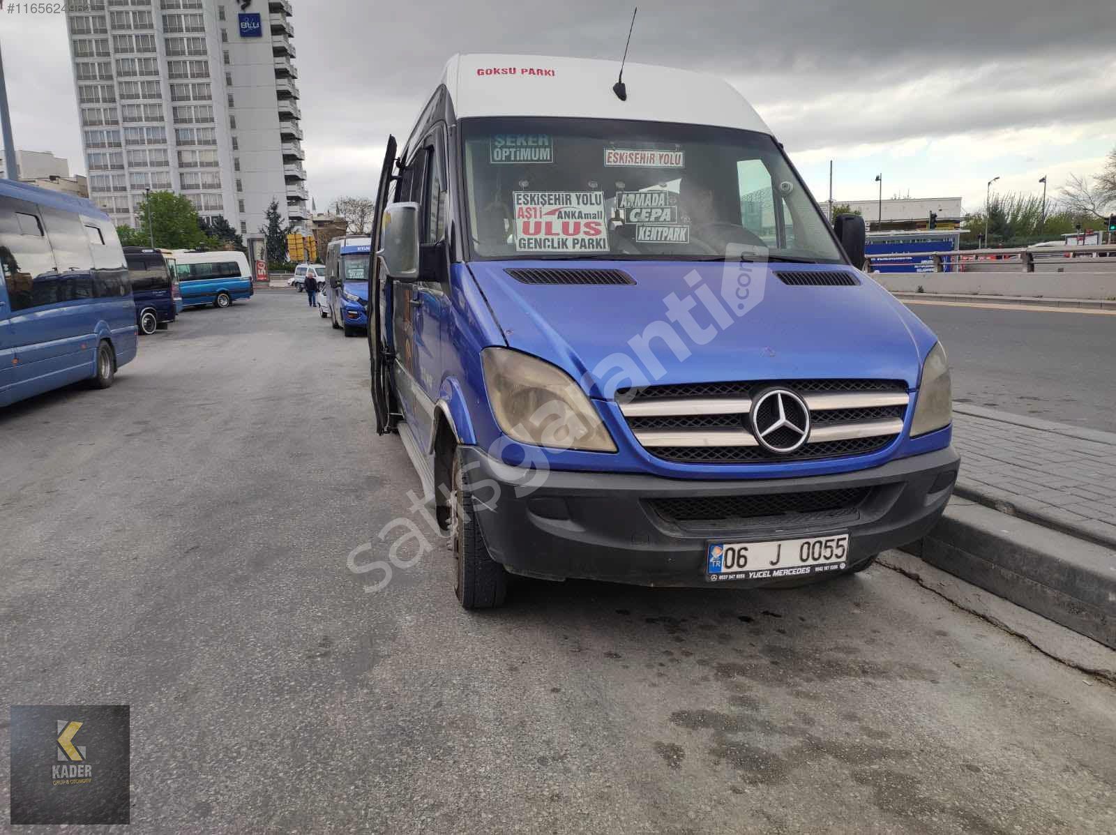 KADER'den MERCEDES SPRINTER ULUS-ERYAMAN SATILIK TÜM HİSSE