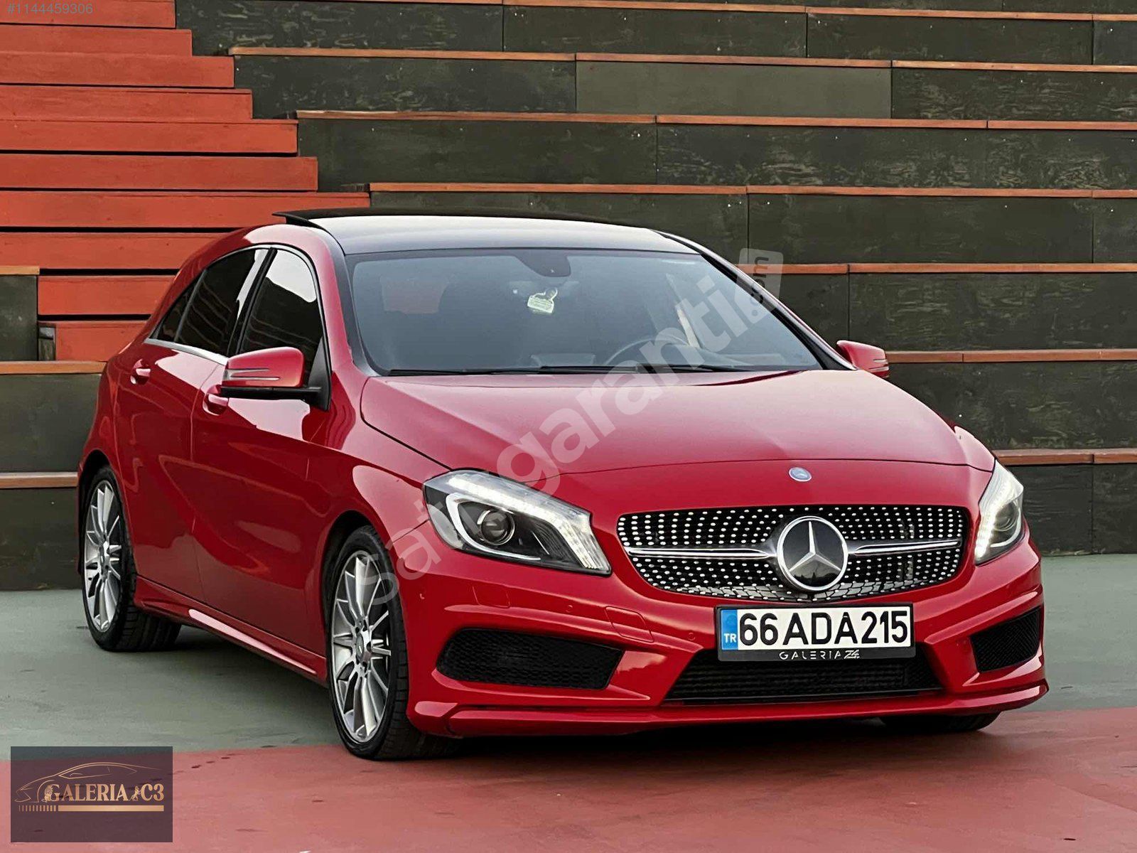 KREDİ KARTINA 12 TAKSİT A180 HATASIZ 120.000 KM KIRMIZI AMG 7G