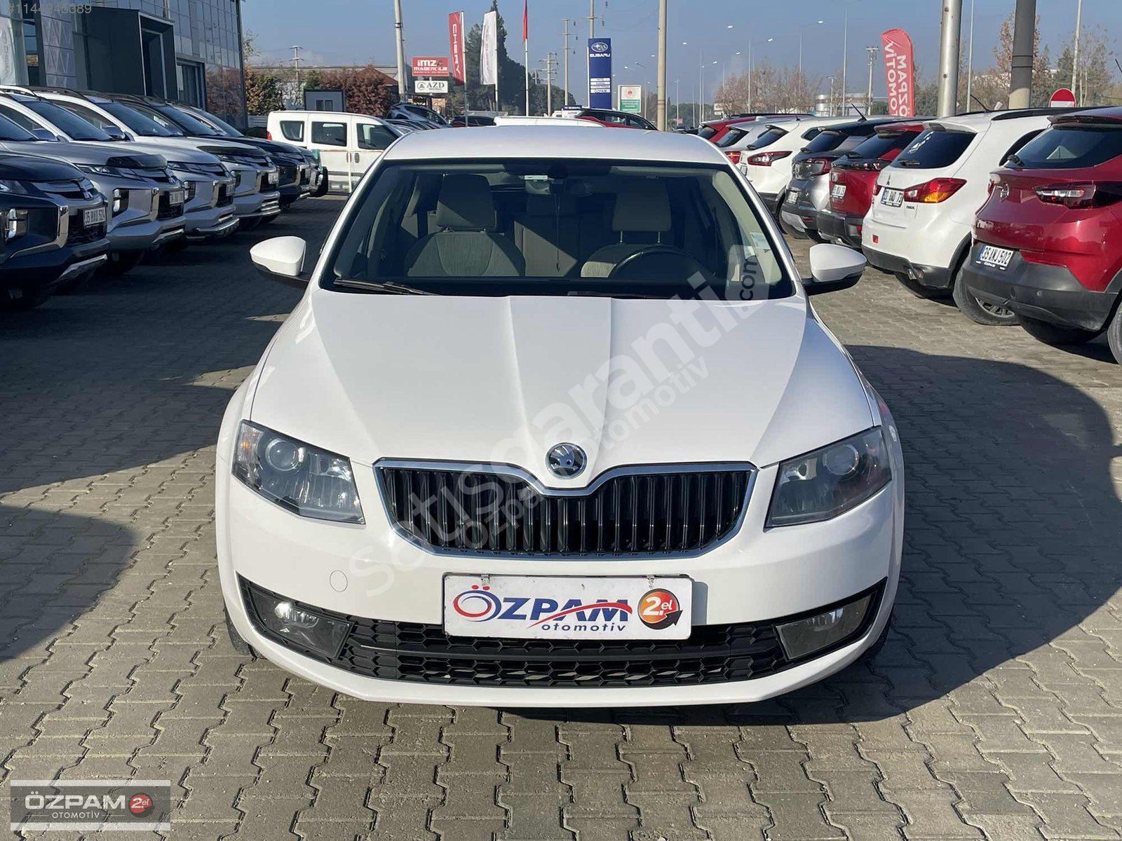 ÖZPAM 2.EL'DEN 2017 SKODA OCTAVİA 1.6 TDI STYLE CR DSG 110 BG