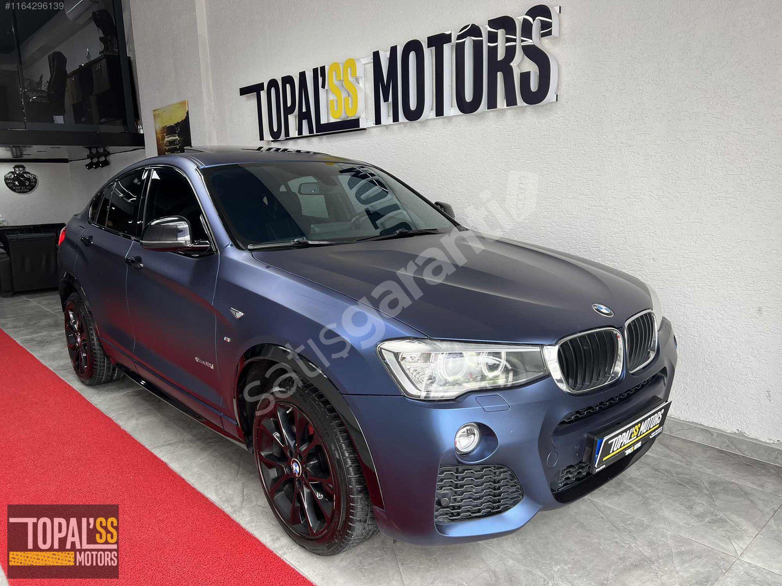 TOPALSS MOTORS BMW X4 20d XDRİVE M SPORT HATASIZ 165000KM