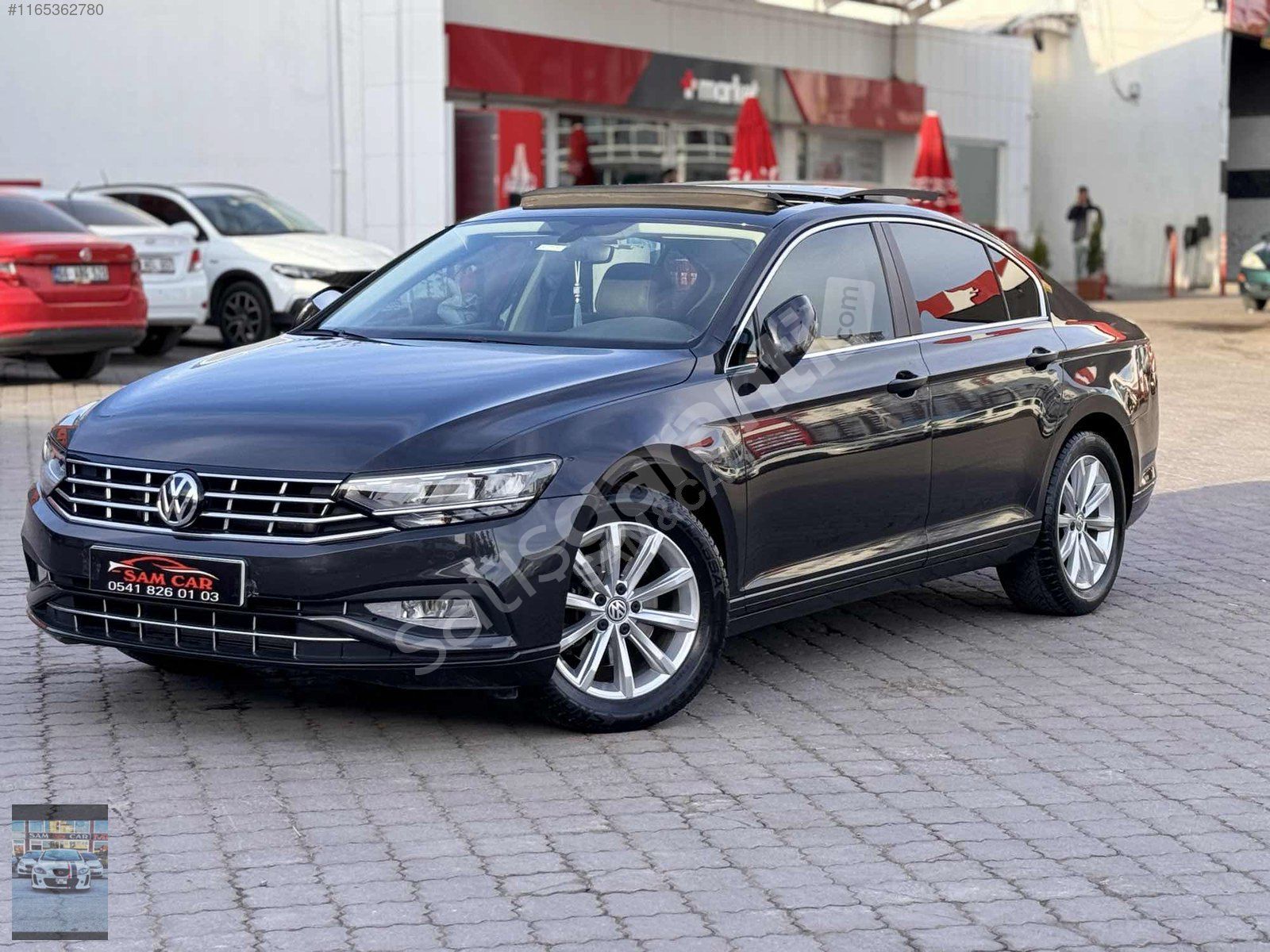 SAM&CAR'DAN CAM TAVAN 77 BİN KM DE SERVİS BAKIMLI İLK EL