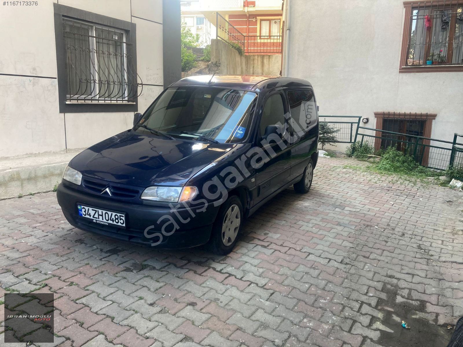 BAKIMLI 2000 CİTROEN BERLİNGO 1*9 DİZEL OTOMOBİL RUHSATLI