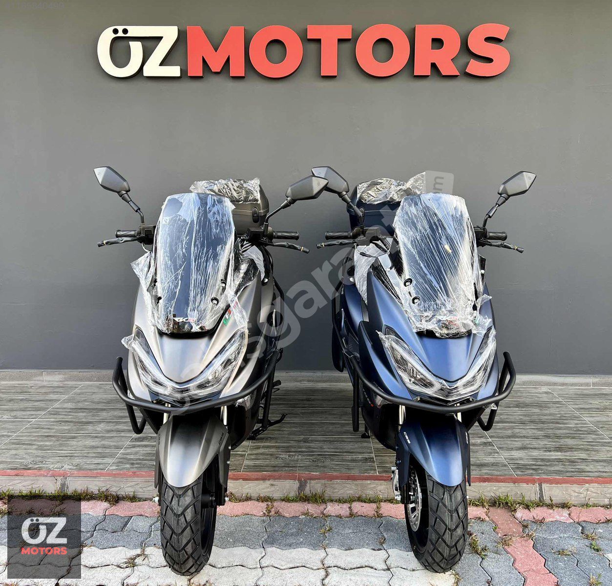 ÖZ MOTORS 2023 RKS NEWLİGHT 125 PRO '0'SIFIR KM GRİ-MAVİ %20 KDV